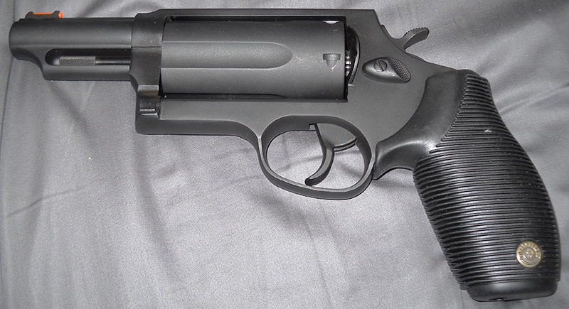 Taurus The Judge, left side